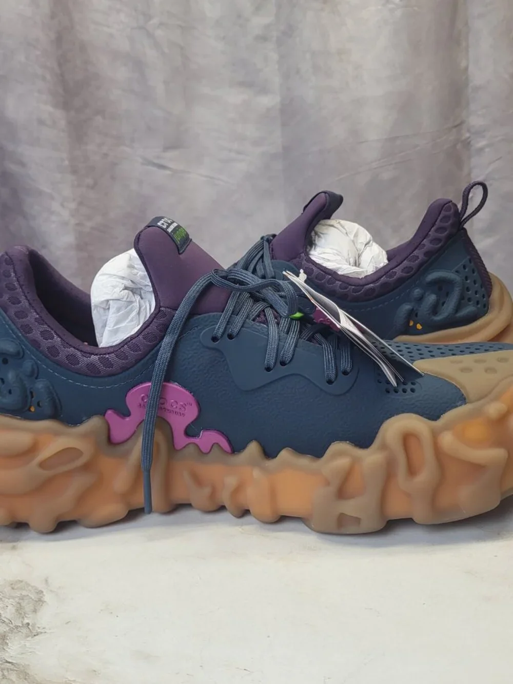 Crocs Salehe Bembury Juniper Taro Size 13 Men's Navy Purple